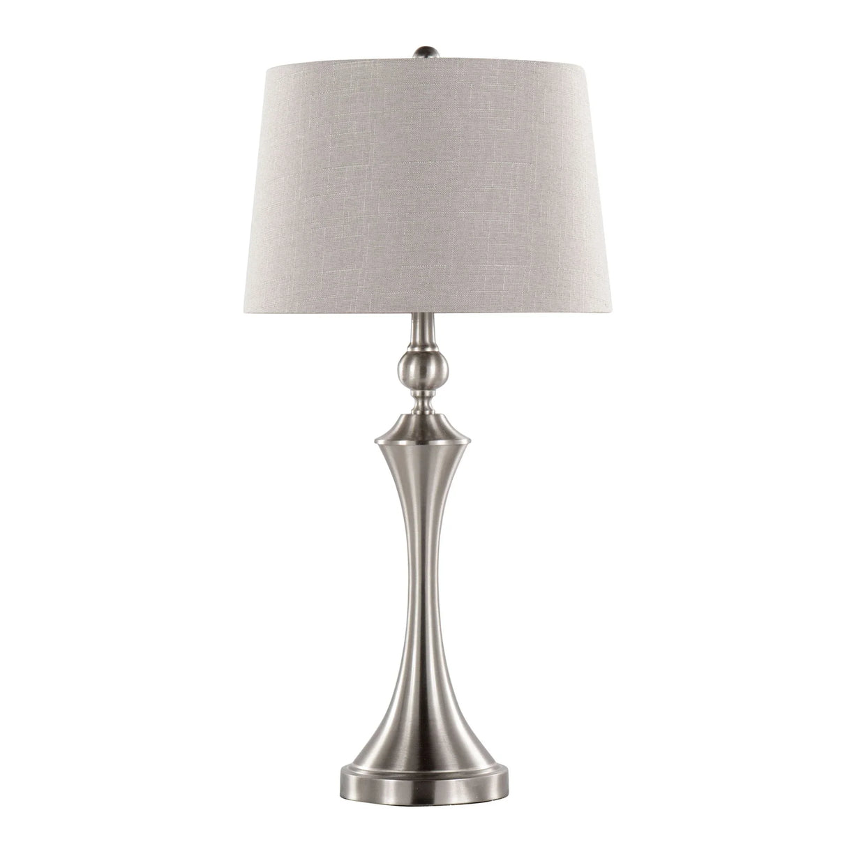 Flint - Contemporary Table Lamp Built In USB Port (Set of 2) - Furniture Home Direct