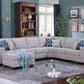 Cooper - Sectional Sofa With Ottomans And Cupholder - Furniture Home Direct
