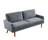 Sofa, European Style With Sleek Design, Modern & Vintage Flair, Upholstered 3 Seater Couch - Furniture Home Direct