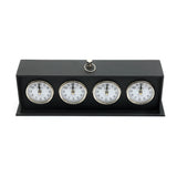 Modern & Decorative Tabletop Time Zone Desk Clock - Furniture Home Direct