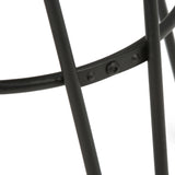 Simeon - Multifunctional Metal Stool With Wood Seat - Furniture Home Direct
