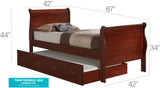 Elegant Trundle Bed With Timeless Charm - Furniture Home Direct