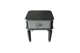 House Beatrice - End Table - Charcoal / Light Gray - Furniture Home Direct