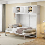 Murphy Modern Bed With Top Cabinets For Space Saving And Comfort - Furniture Home Direct
