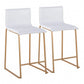 Mara - Contemporary Counter Stool Elegant Design (Set of 2) - Furniture Home Direct