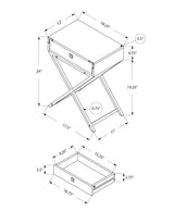 Accent Side Table, Storage Drawer, Stylish Design Contemporary & Modern - Furniture Home Direct