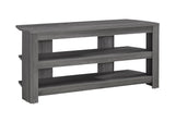 TV Stand, Console, Media Entertainment Center, 3 Storage Shelves - Furniture Home Direct