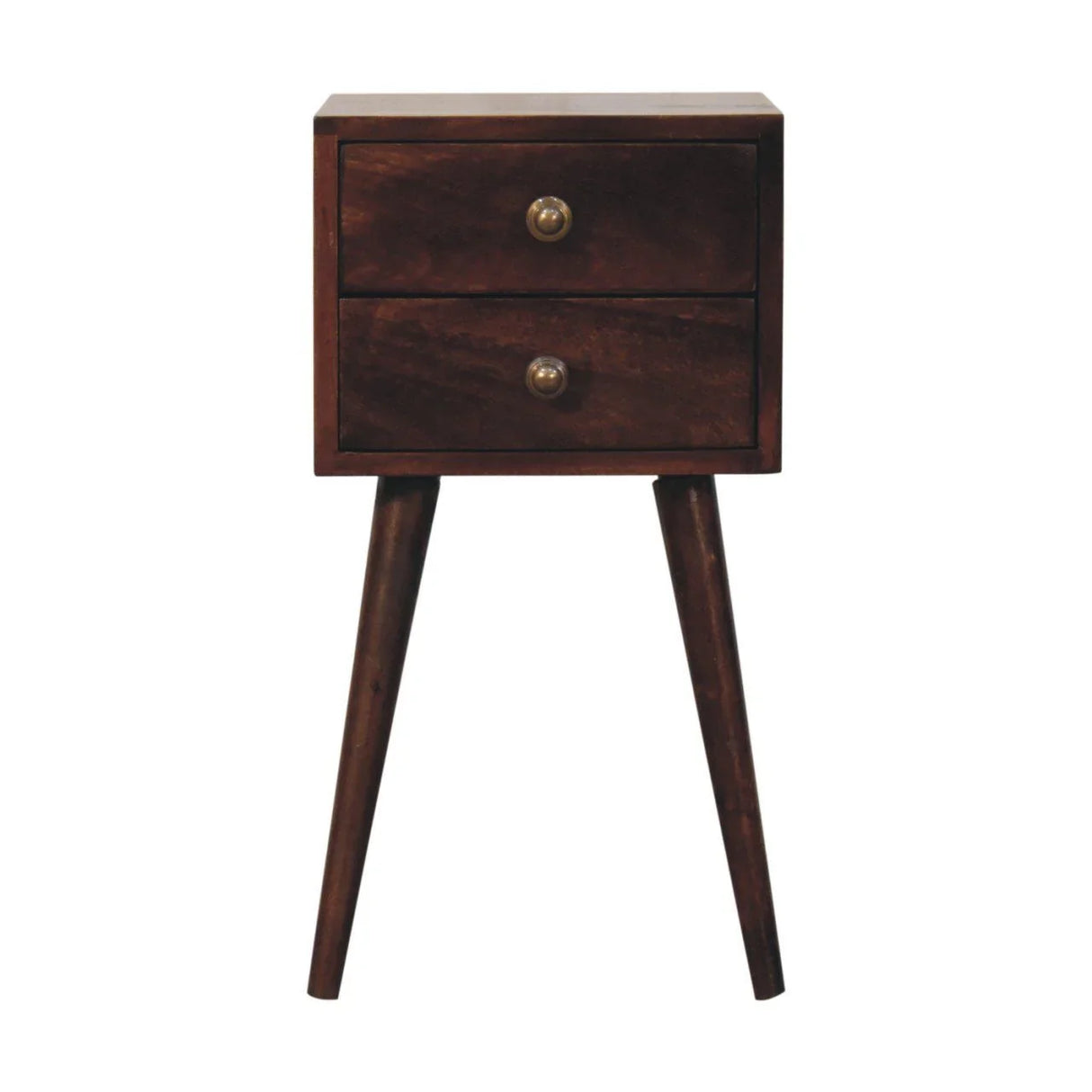 Solid Wood Mini Nightstand - Furniture Home Direct