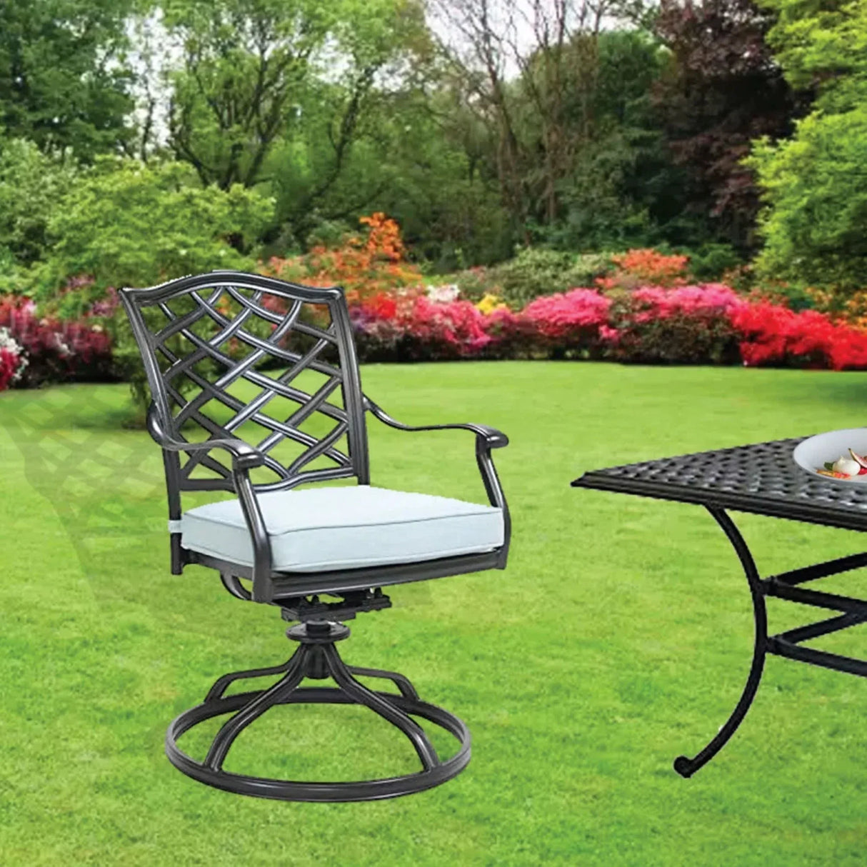 Dining Swivel Chair (Set of 2) - Furniture Home Direct
