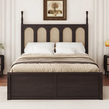 Platform Bed With With 2 Big Drawers With Trundle - Furniture Home Direct
