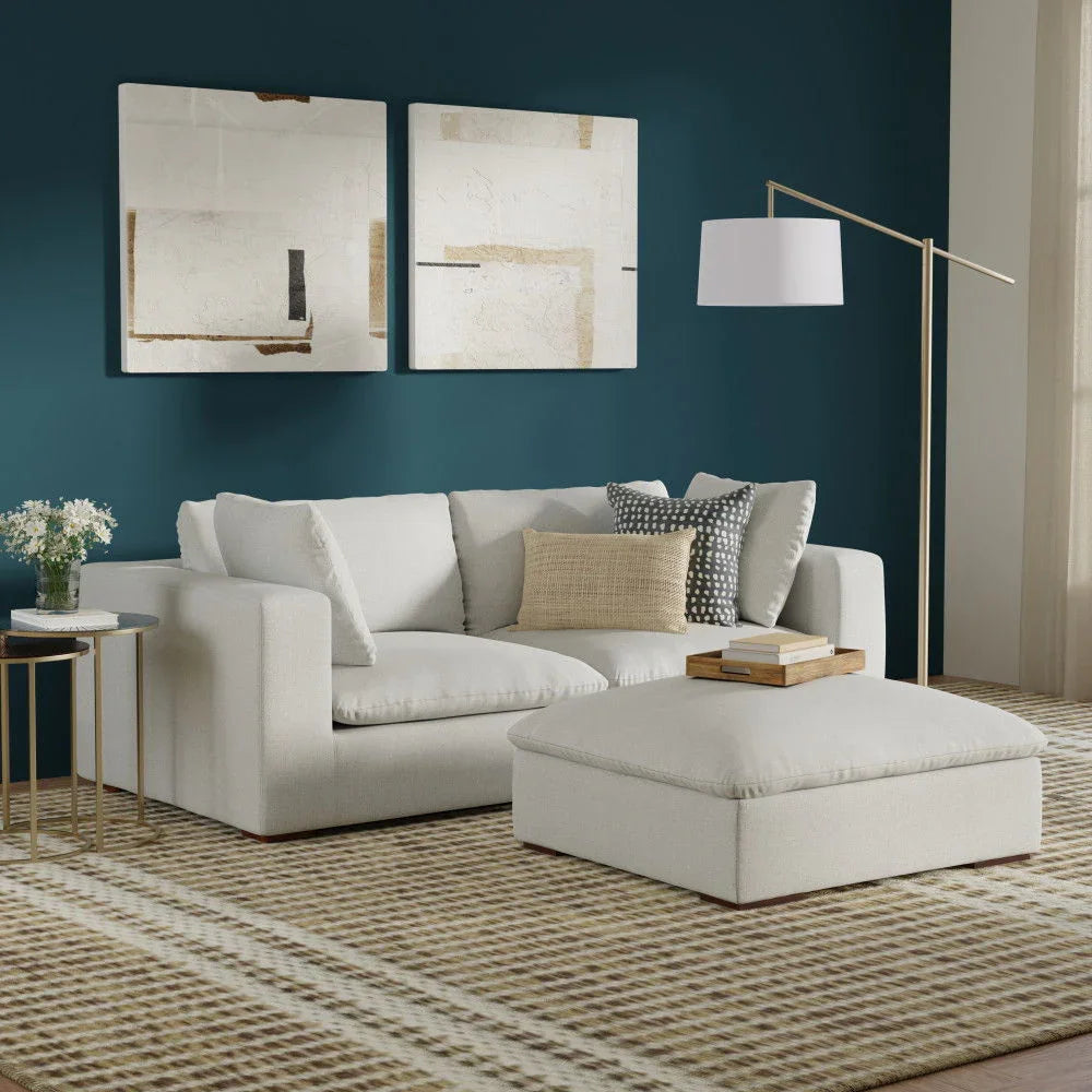 Jasmine - Handcrafted Sofa And Ottoman - Furniture Home Direct