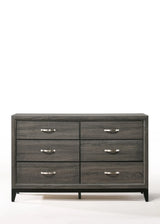 Valdemar - Weathered Dresser - Gray - Furniture Home Direct