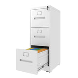 Premium Drawer File Cabinet With Lock, Metal Vertical Design, A4 Legal / Letter Size - Furniture Home Direct