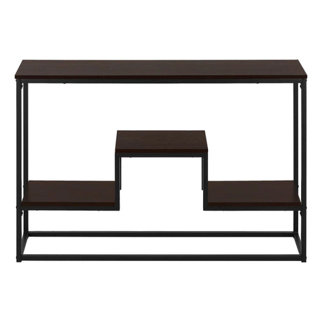 Accent Console Table For Entryway, Multi-Tier Design - Furniture Home Direct