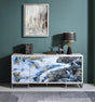 Liam - Marble Paint Console Cabinet - Multi - Furniture Home Direct