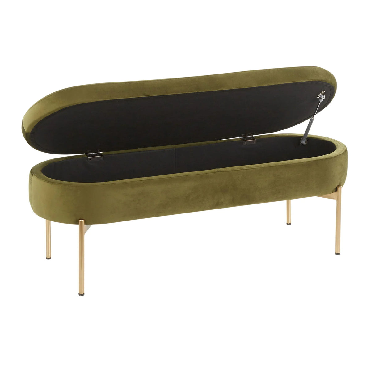 Chloe - Contemporary / Glam Bench - Furniture Home Direct