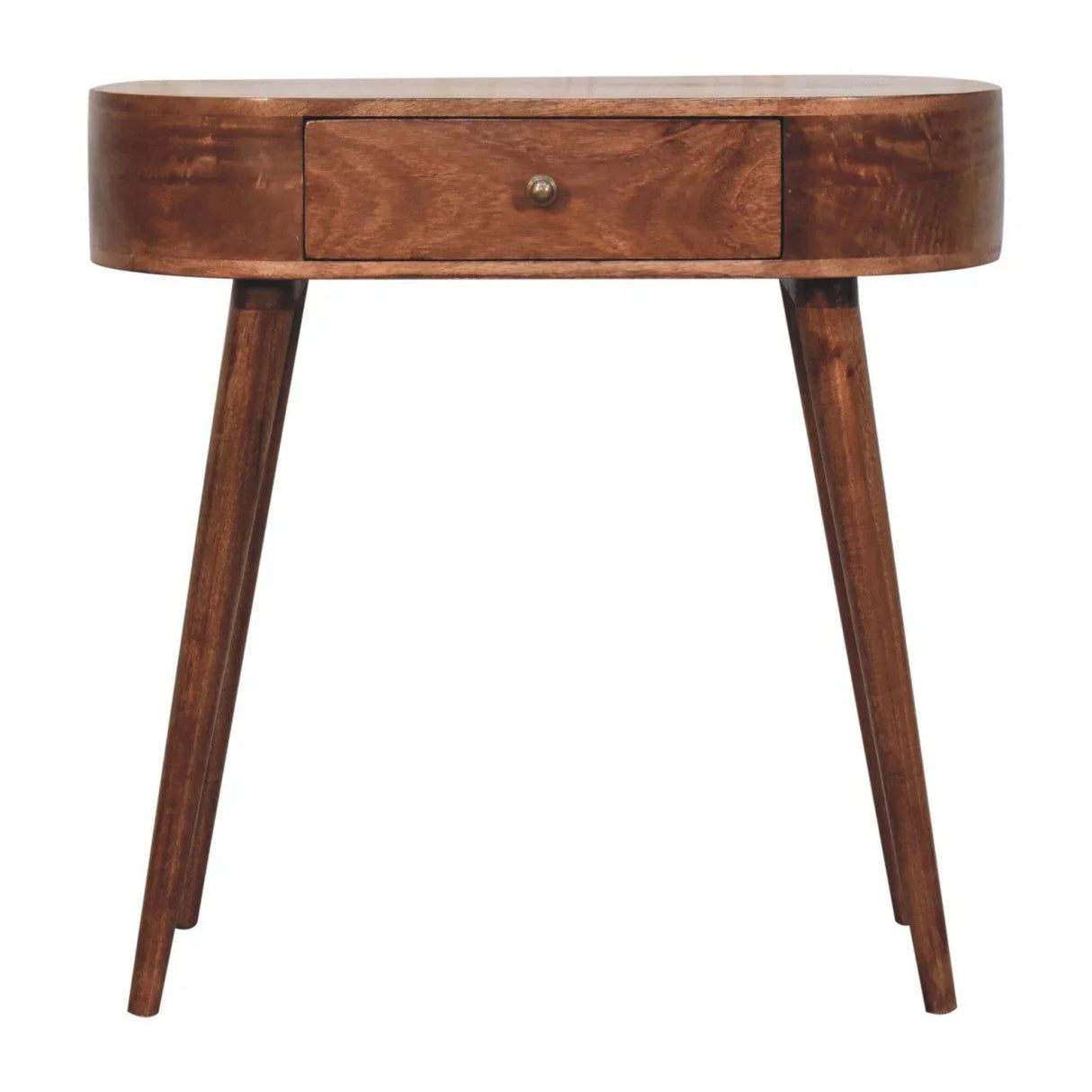 Rounded Wood Table - Furniture Home Direct