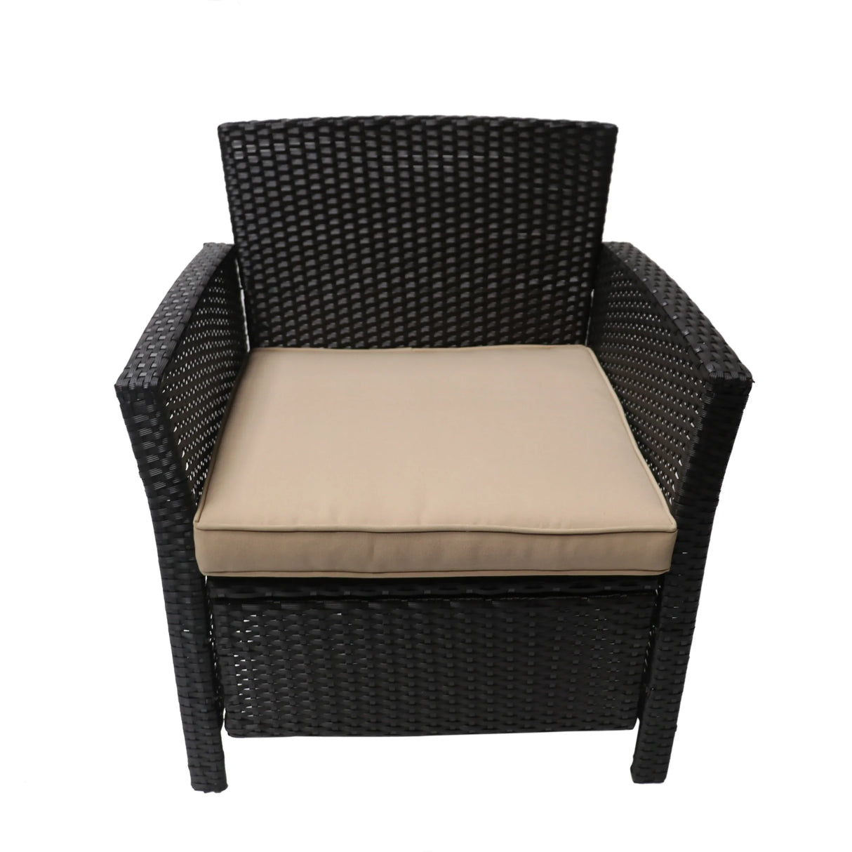 4 PC Outdoor Patio Set - Beige - Furniture Home Direct