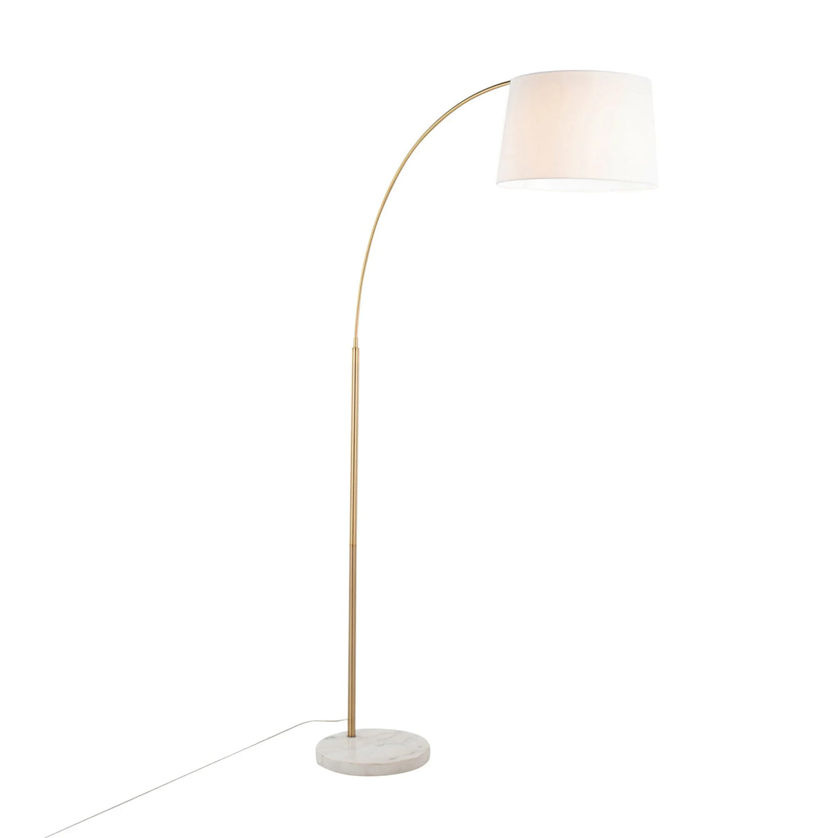 March - Contemporary Floor Lamp & Elegant Finish - Furniture Home Direct