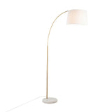March - Contemporary Floor Lamp & Elegant Finish - Furniture Home Direct