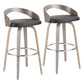 Grotto - Mid-Century Modern Stool (Set of 2) - Furniture Home Direct