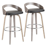 Grotto - Mid-Century Modern Stool (Set of 2) - Furniture Home Direct