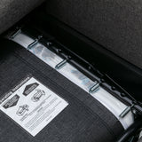 Sleeper Sofa With Twin Size Memory Mattress With Two USB Ports - Gray - Furniture Home Direct
