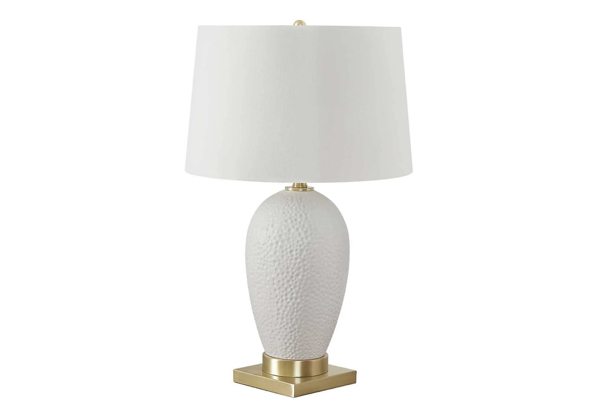 Lighting, Table Lamp, Ceramic, Transitional - White - Furniture Home Direct