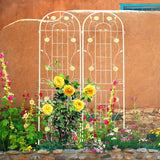 Metal Garden Trellis Rustproof Trellis For Climbing Plant Outdoor Flower Support - Furniture Home Direct