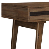 Clarkson - Desk - Rustic Natural Aged Brown - Furniture Home Direct
