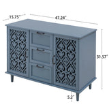 2 Door 3 Drawer Cabinet - Furniture Home Direct