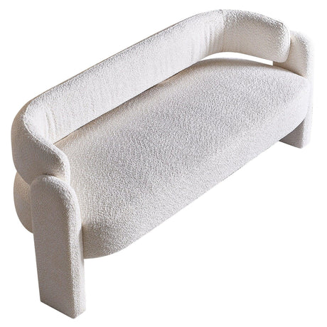 Boucle Upholstery Modern Sofa For Living Room - Furniture Home Direct