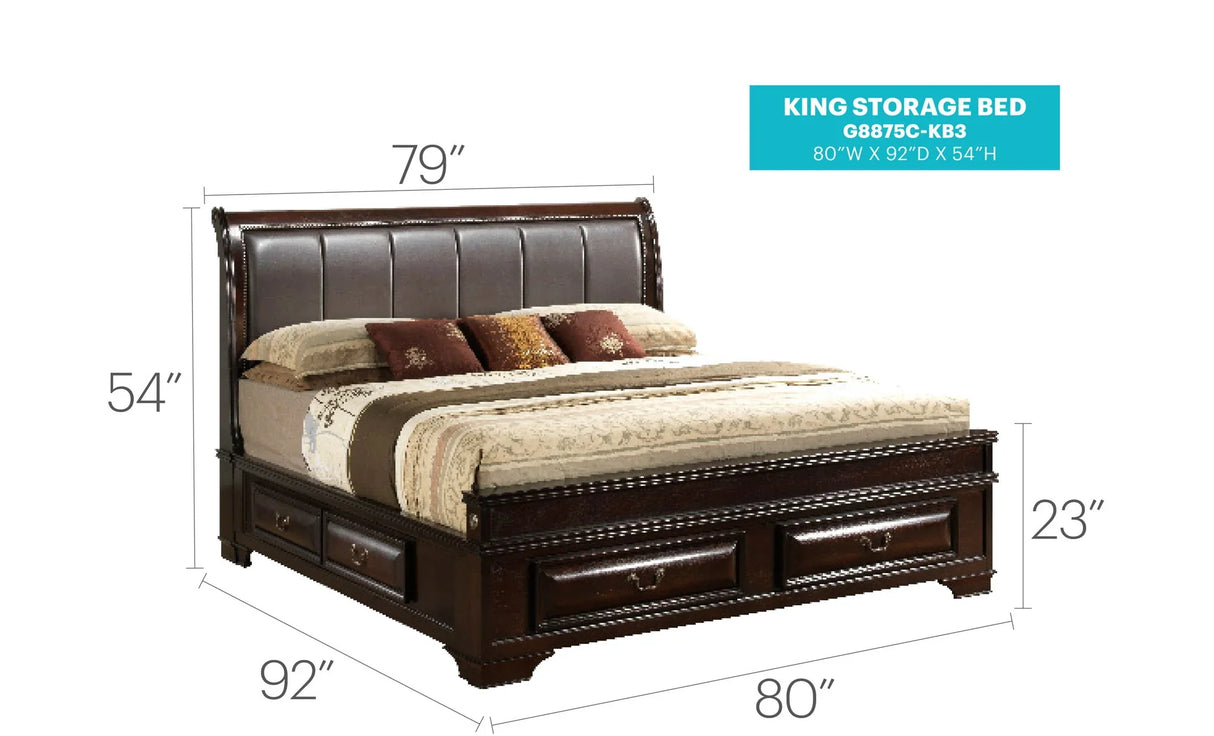 Lavita - Storage Bed - Furniture Home Direct