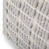 Noreen - Upholstered Square Pouf - Furniture Home Direct