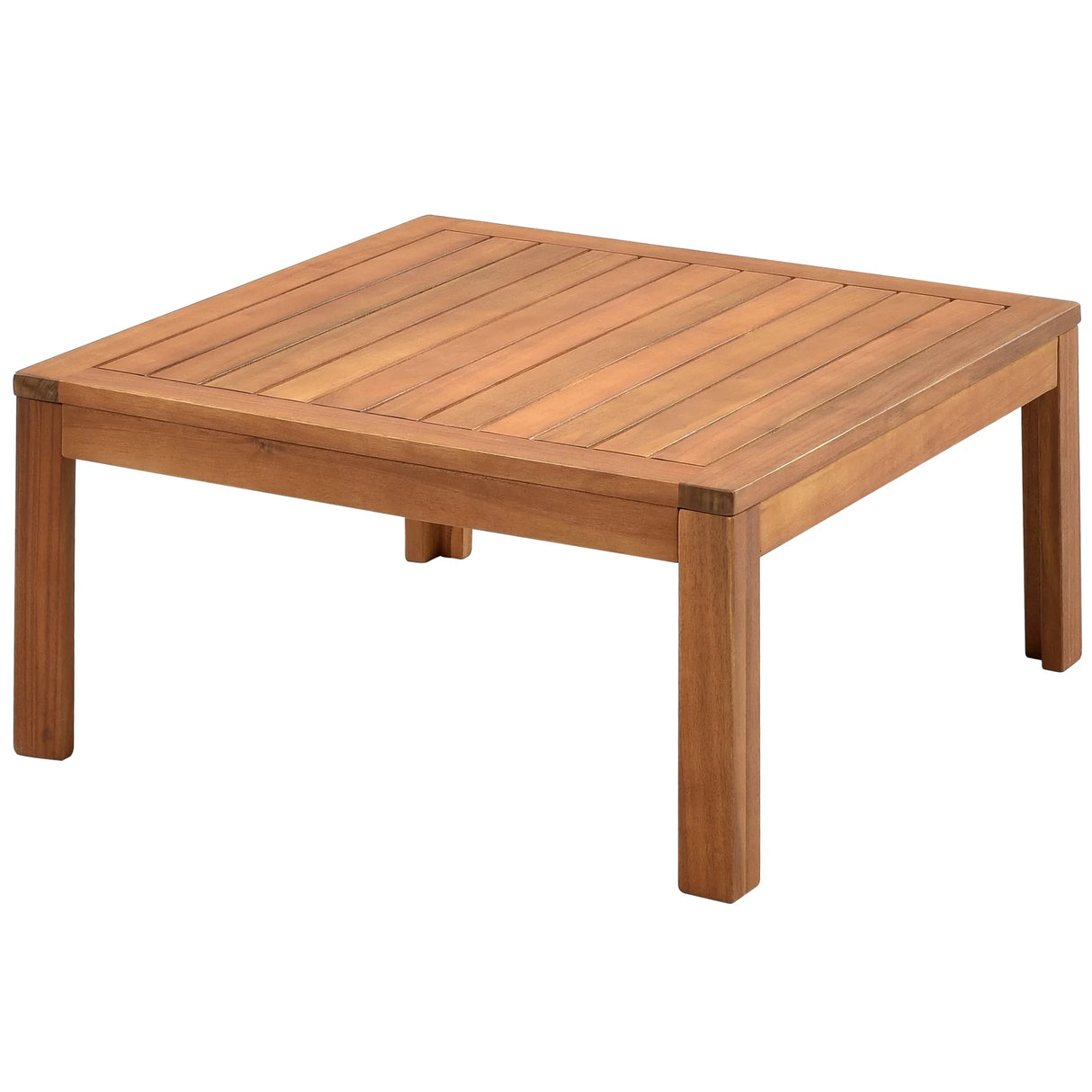 Outdoor Sectional With Coffee Table - Gray - Furniture Home Direct