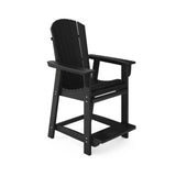 Adirondack Style Counter Chair Stylish HDPE Poly Lumber For Dining, Patio, And Garden Comfort - Furniture Home Direct