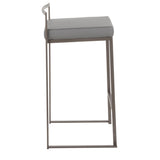 Fuji - Industrial Stackable Counter Stool Elegant Design - Furniture Home Direct