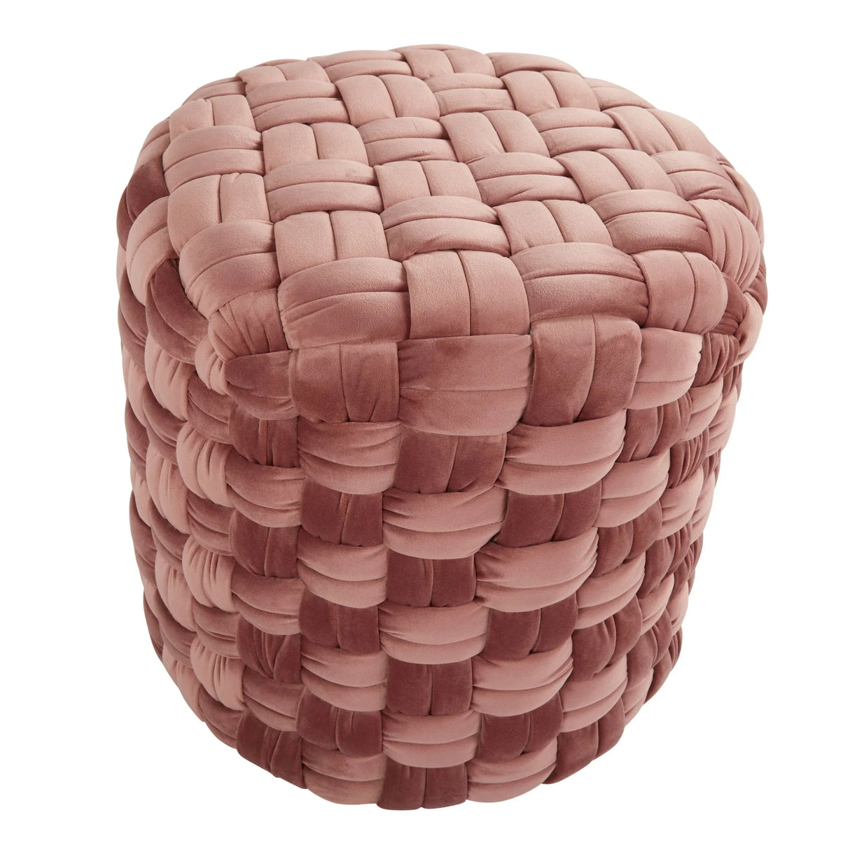 Braided - Versatile Round Ottoman - Furniture Home Direct
