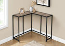 Corner Accent Console Table For Entryway, Unique L-Shaped Design - Furniture Home Direct