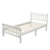 Platform Bed, Mattress Foundation Sleigh Bed With Headboard, Footboard, Slat Support - Furniture Home Direct