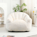 Beanbag Chair, Beanbag Sofa Chair With Armrests Stuffed High Density Foam - Furniture Home Direct