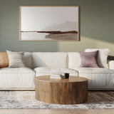 Millbury - Drum Coffee Table - Natural - Furniture Home Direct