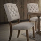 Bernard - Weathered Side Chair (Set of 2) - Furniture Home Direct