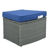 Semi-Circle Outdoor Sectional Set - Furniture Home Direct