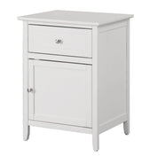 Izzy - 1 Drawer /1 Door Nightstand - Furniture Home Direct