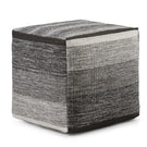 Naya - Upholstered Cube Pouf - Furniture Home Direct