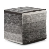 Naya - Upholstered Cube Pouf - Furniture Home Direct