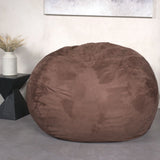 Comfortable High Density Shredded Foam Bean Bag Chair With Removable Cover - Furniture Home Direct