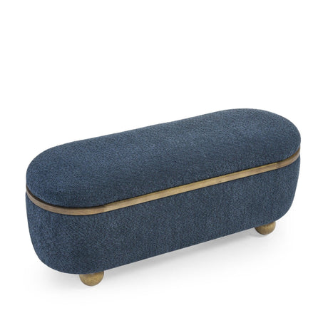 Modern Ottoman Bench Upholstered Seating With Storage - Furniture Home Direct