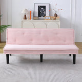 Versatile Corduroy Sofa Bed With Solid Wood Frame - Furniture Home Direct